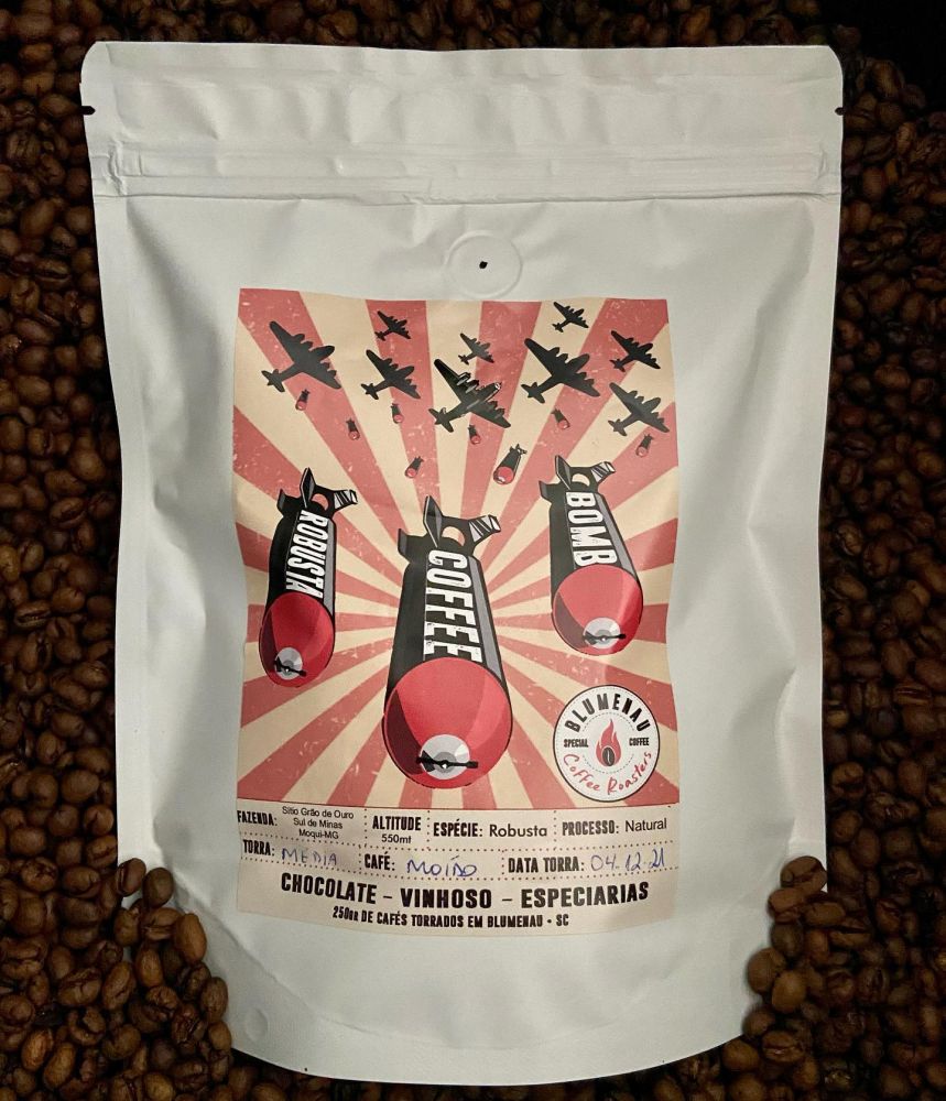 Robusta Coffee Bomb - 86 Pontos SCA Imagem 1